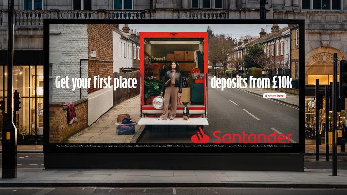 Santander empowers first time buyers in first work with Publicis Flame, Moving Starts Here