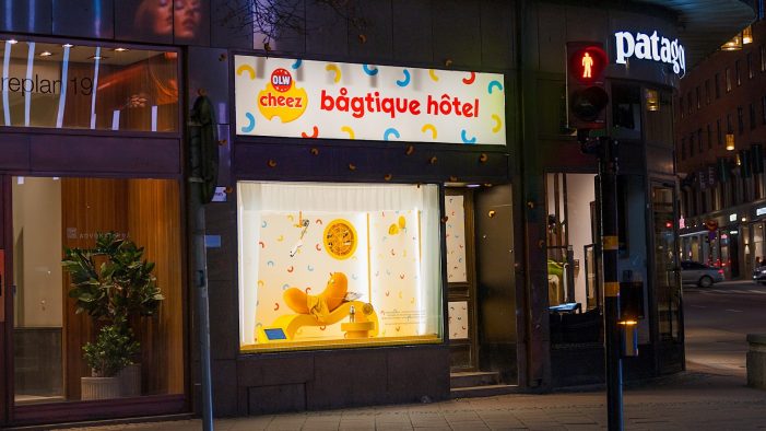 Swedish snack brand OLW built a luxury hotel Cheez Doodles
