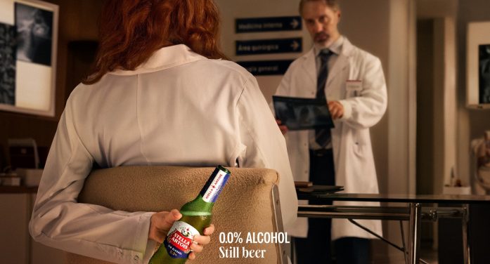 Stella Artois 0.0% alcohol is 100% beer flavor
