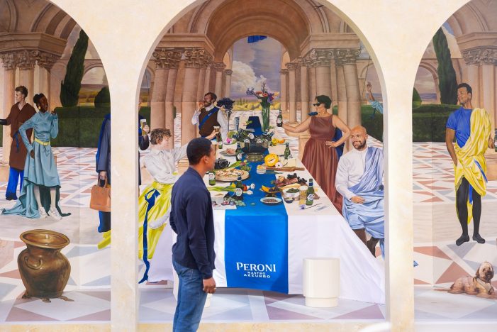 Peroni pours into Covent Garden with a beer-serving Italian masterpiece