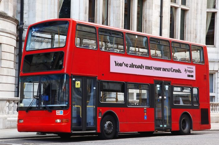 happn launches first-ever UK OOH campaign to kickstart summer of connection