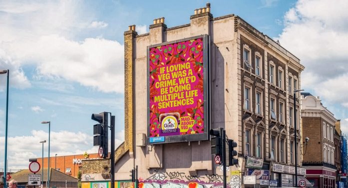 Gosh! is Mad About Veg in new CTV & OOH campaign from Insiders