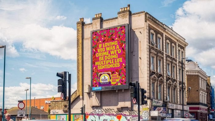 Gosh! is Mad About Veg in new CTV & OOH campaign from Insiders
