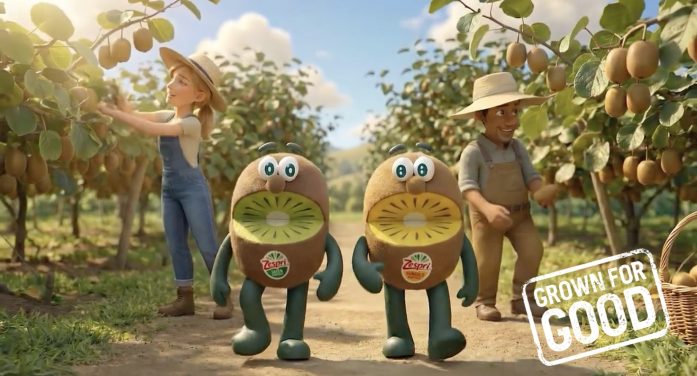 Zespri partners with VCCP to develop and launch Grown for Good, its new global brand platform