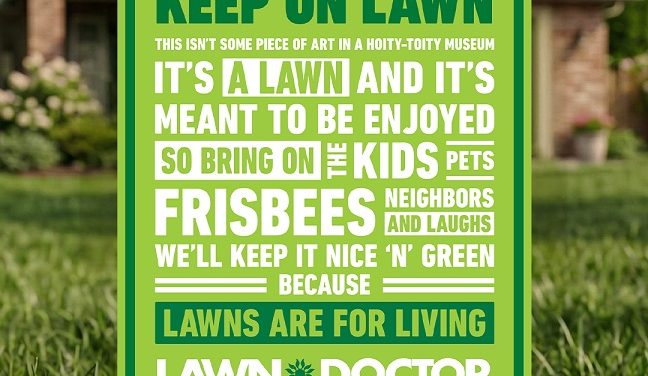 RIVAL LAUNCHES ANTHEMIC BRANDING CAMPAIGN FOR LAWN DOCTOR