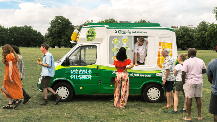 “IF CARLSBERG DID.” IS BACK The brand resurrects its iconic campaign tagline after ten years, tackling British summer gripes with trademark wit and a fresh edge.