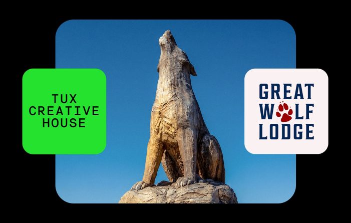 TUX CREATIVE HOUSE WINS AOR DUTIES FOR GREAT WOLF RESORTS