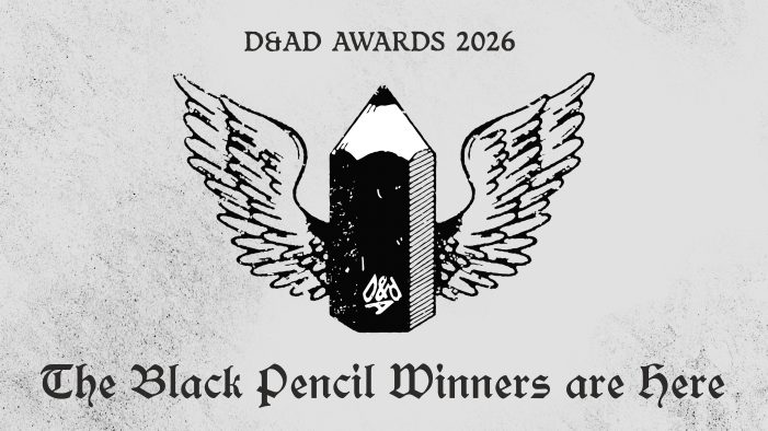 D&AD awards four Black Pencils and reveals 2026 global rankings