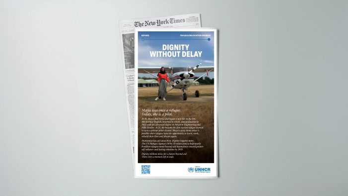 USA for UNHCR ‘Dignity Without Delay’: USA for UNHCR’s New Campaign Shifts the Focus from Refugee Crises to Refugee Futures