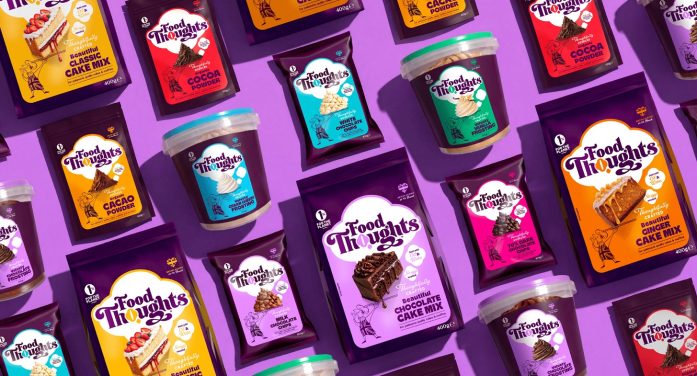 Into the Light studio redesigns Food Thoughts to disrupt the Home Baking aisle