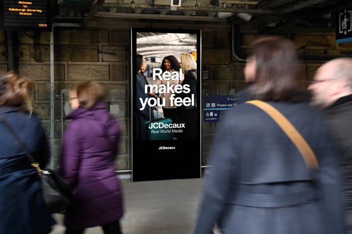 JCDecaux JCDecaux UK unveils ‘Real World Media’ positioning and launches ‘Real makes you feel’ campaign
