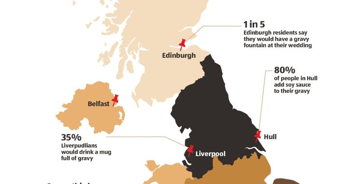 NEW RESEARCH FROM ALDI REVEALS THE UK’S GREAT GRAVY DIVIDE