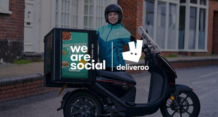 Deliveroo partners with We Are Social